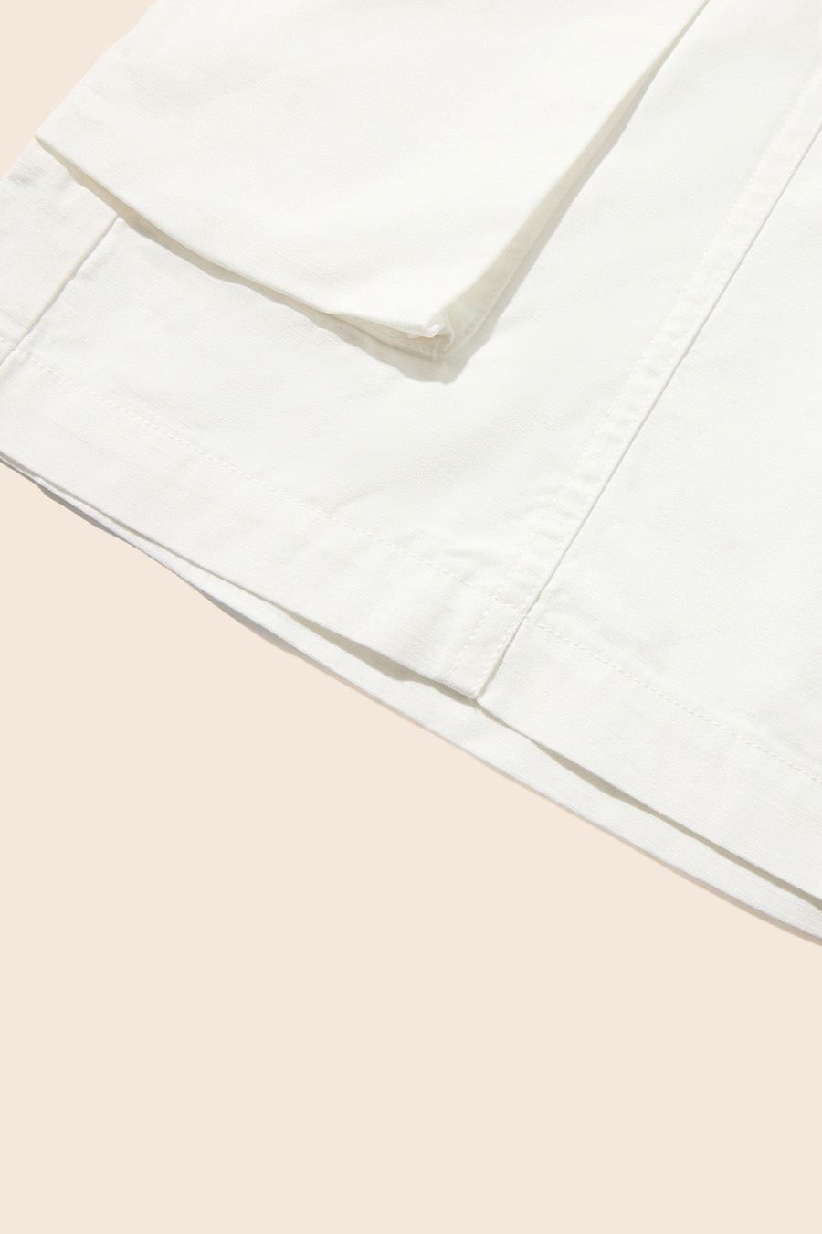 Drawstring Cargo Capri Shorts