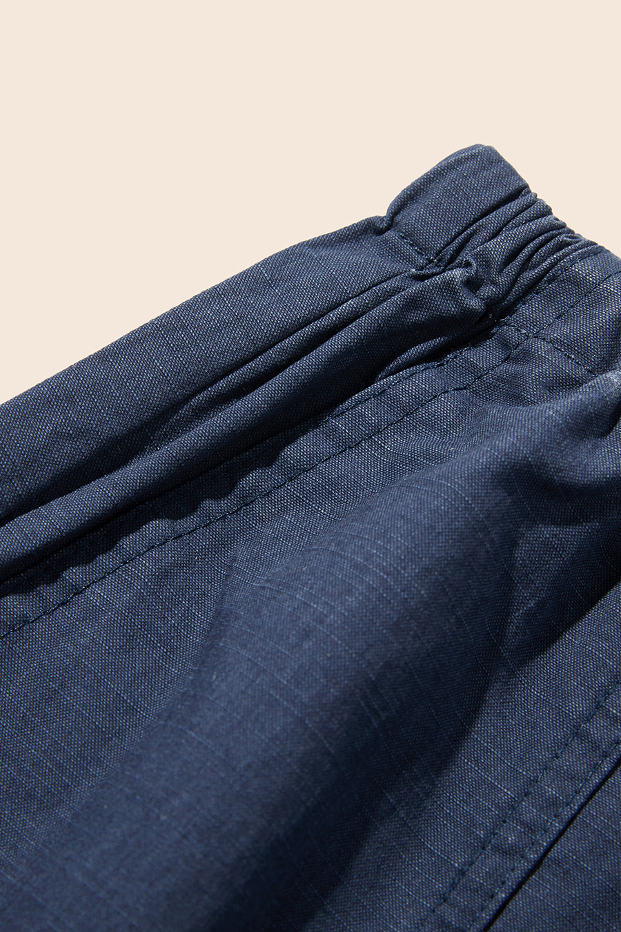Drawstring Cargo Capri Shorts