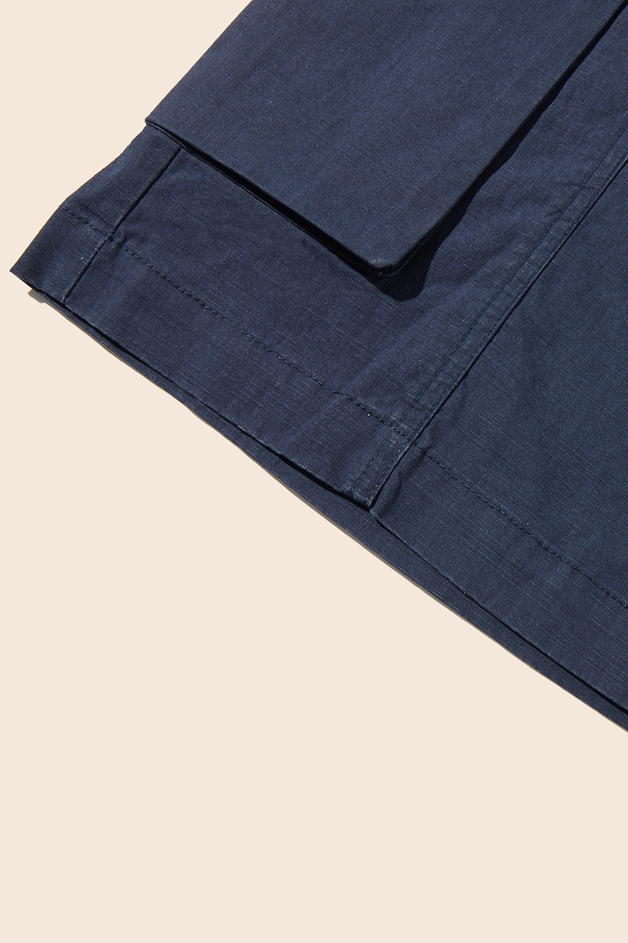 Drawstring Cargo Capri Shorts