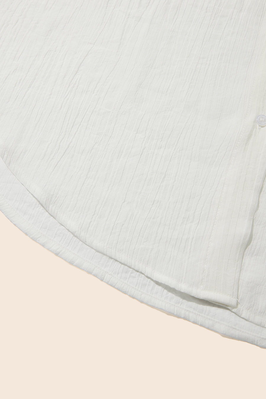 Embroidery Oversized Long Sleeve Shirt|yescci
