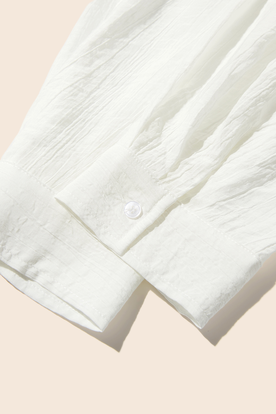 Embroidery Oversized Long Sleeve Shirt|yescci