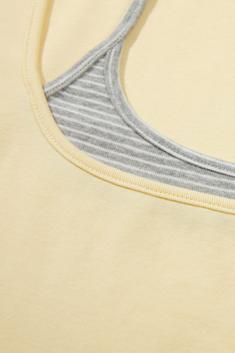 Preppy Style Layered Halter Top|yescci