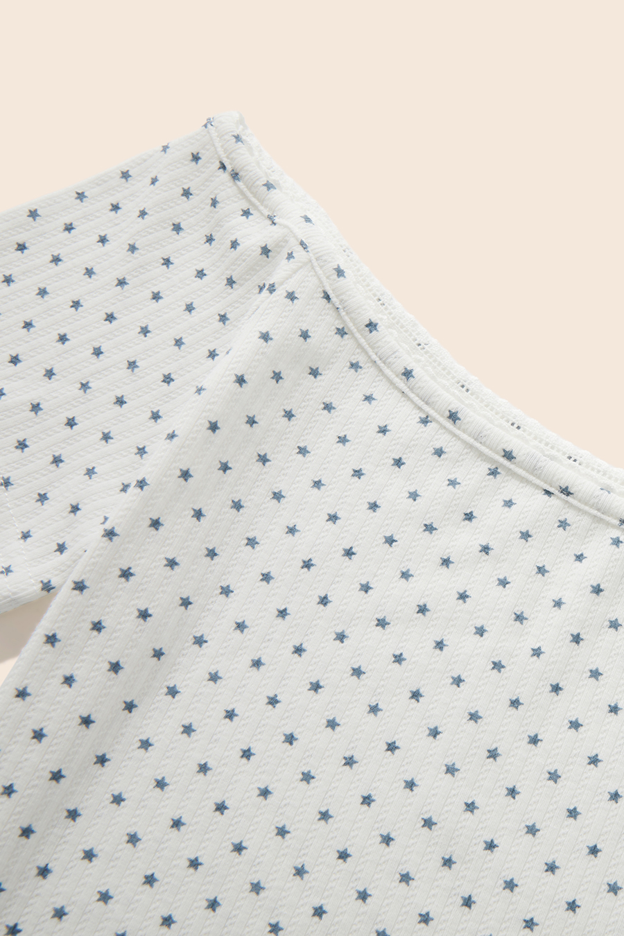 Off-Shoulder Polka Dot Blouse|yescci
