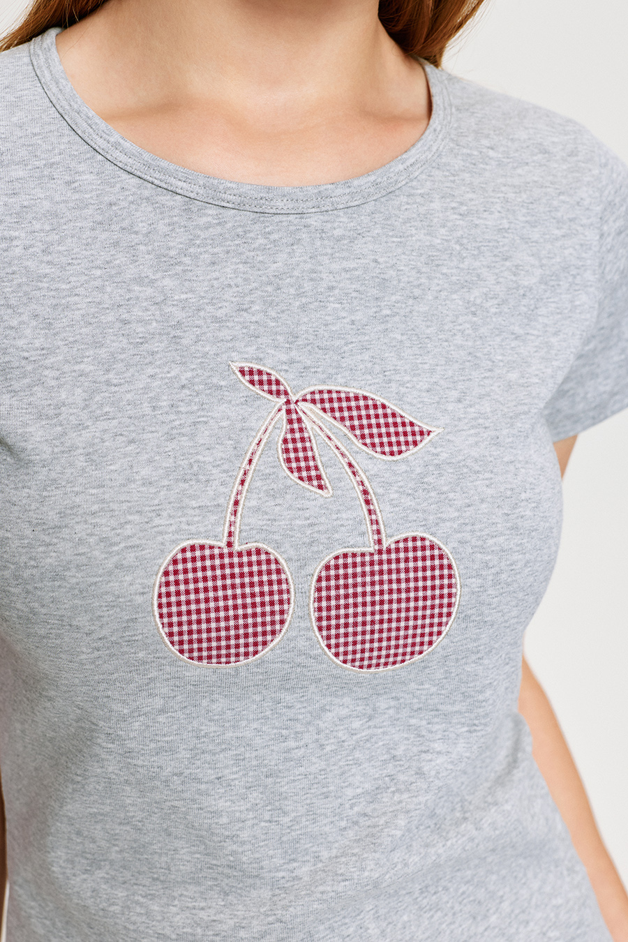 Cherry Patch Basic T-shirt|yescci