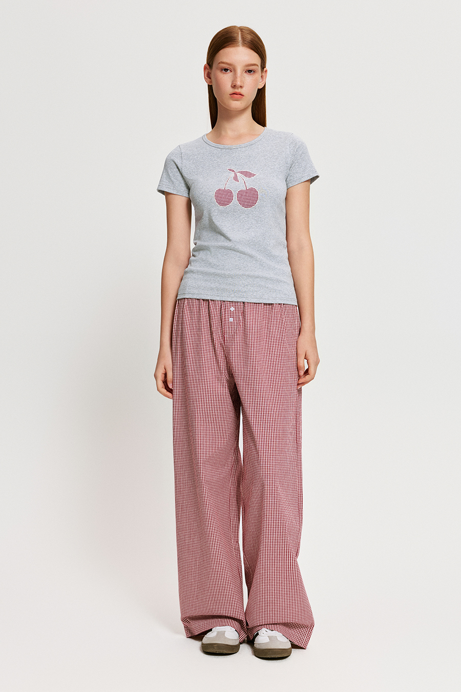 Cherry Patch Basic T-shirt|yescci