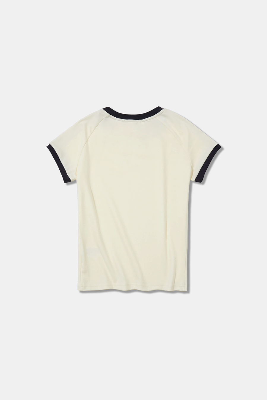 Vintage Letter Ringer T-shirt|yescci