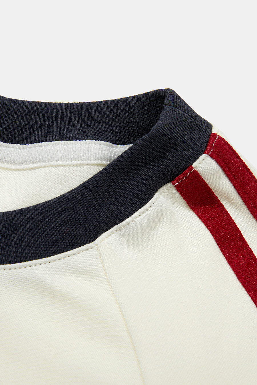 Vintage Letter Ringer T-shirt|yescci