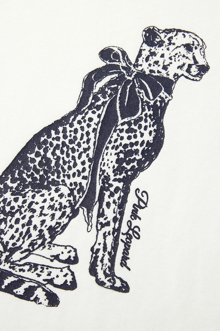 Cheetah Print Short Sleeve Tee|yescci