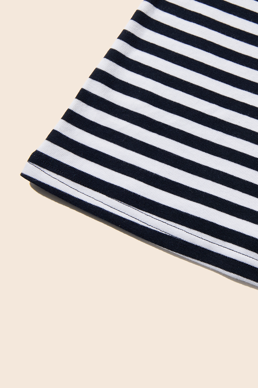 Striped Twist Front Tube Top