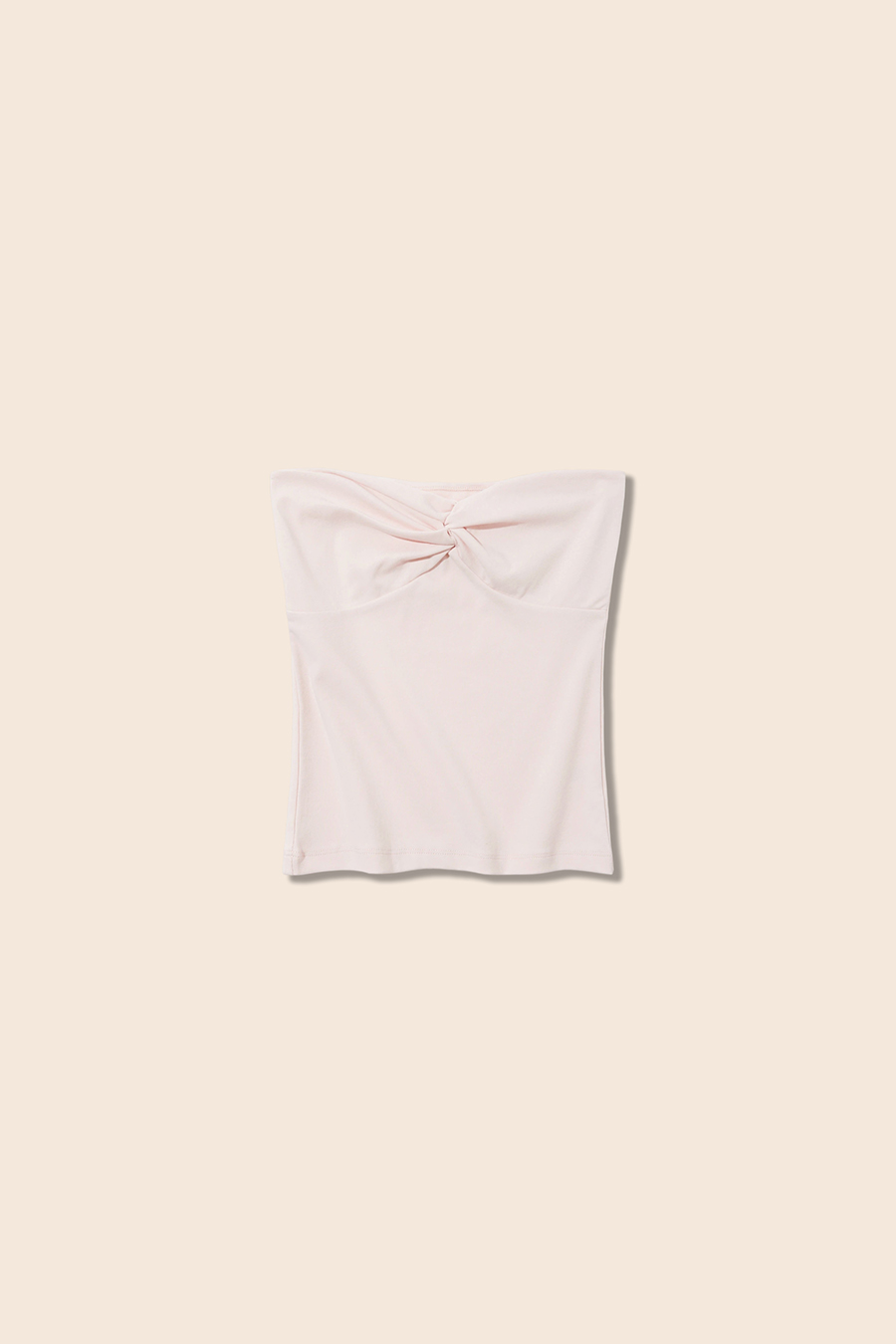 Twist Knot Polka Dot Tube Top|yescci