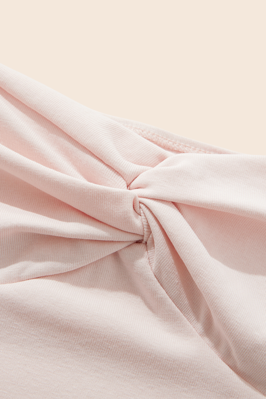 Twist Knot Polka Dot Tube Top|yescci