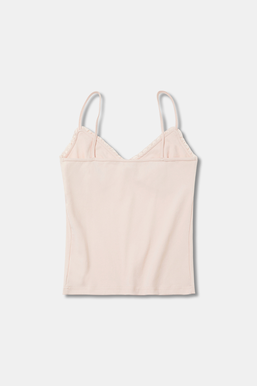 Lace Trim Bow Detail V Neck Cami Top|yescci