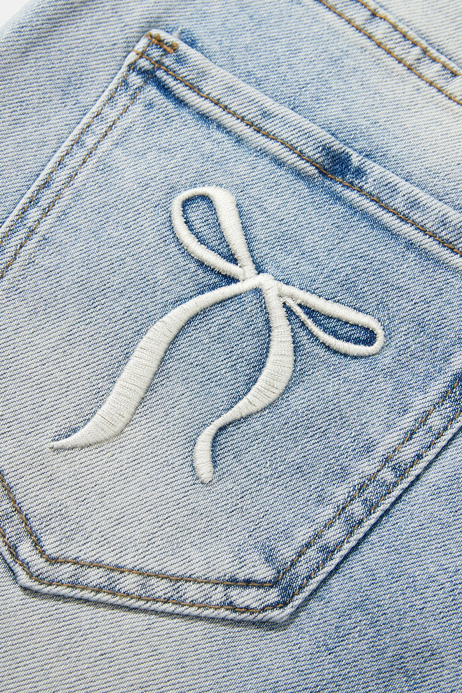 Classic Slim Bootcut Denim Pants|yescci