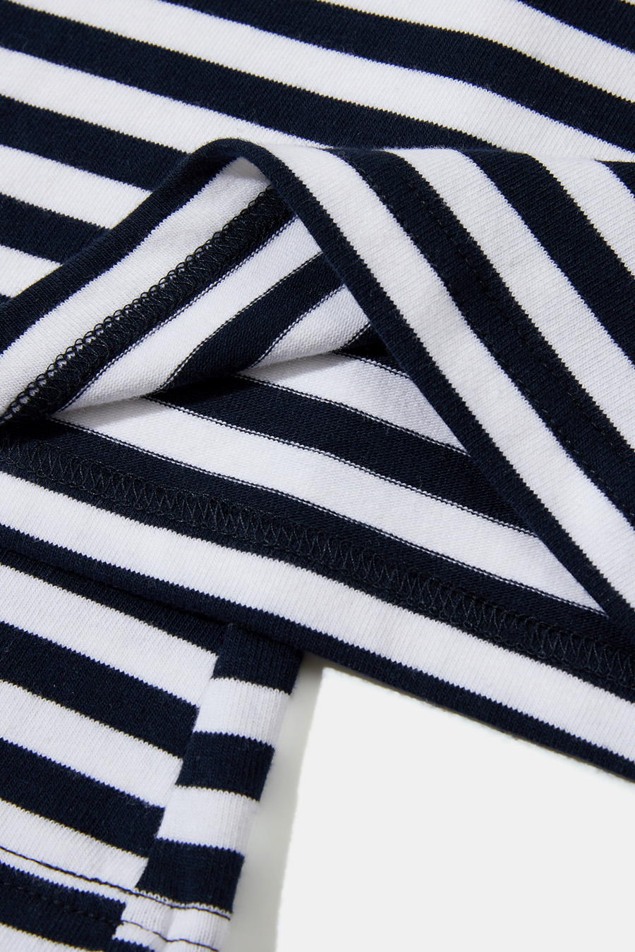 Stripe Drawstring Wide Leg Pants