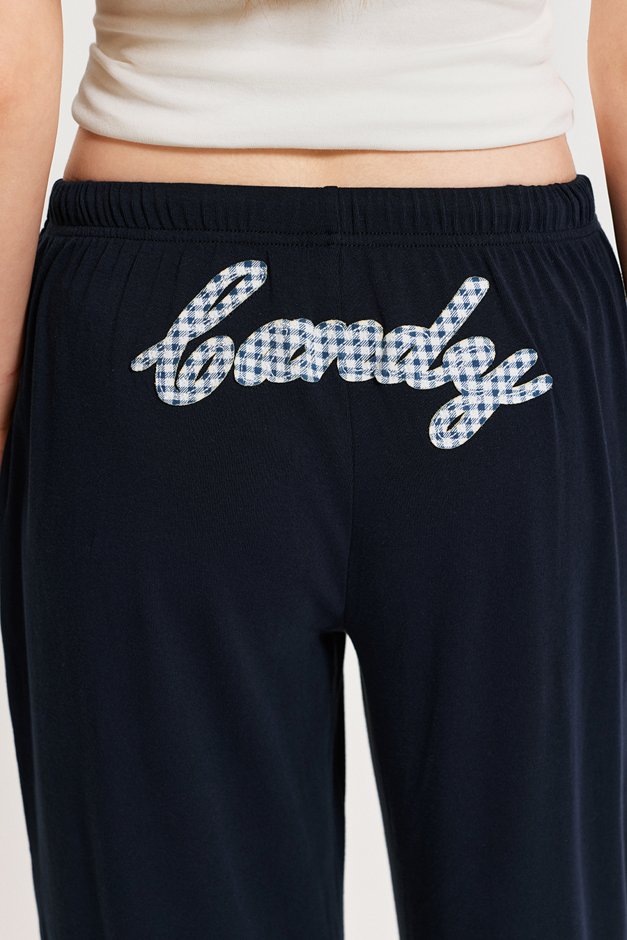Blue Printed Casual Pants|yescci