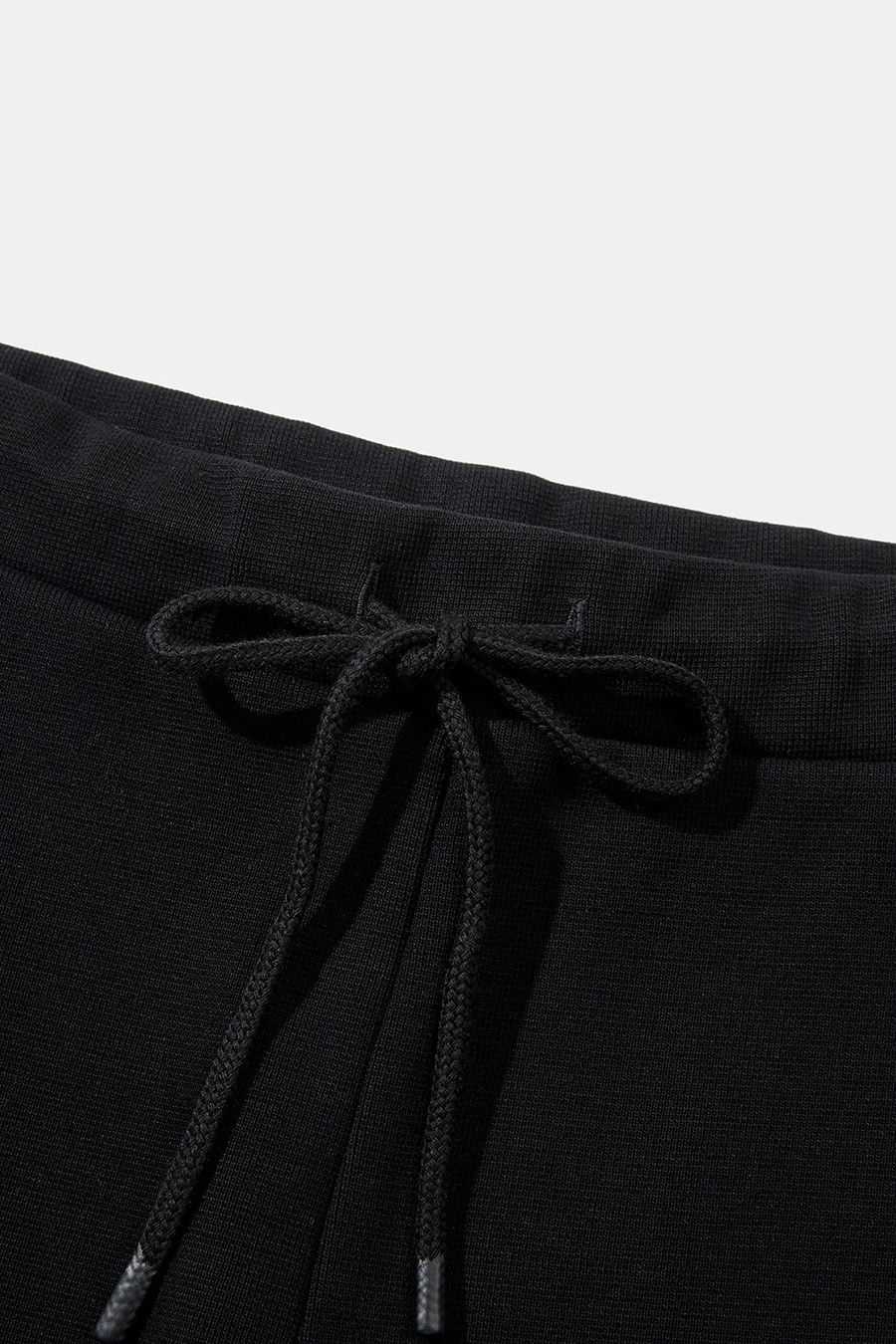 Elastic Waist Knit Mini Shorts|yescci