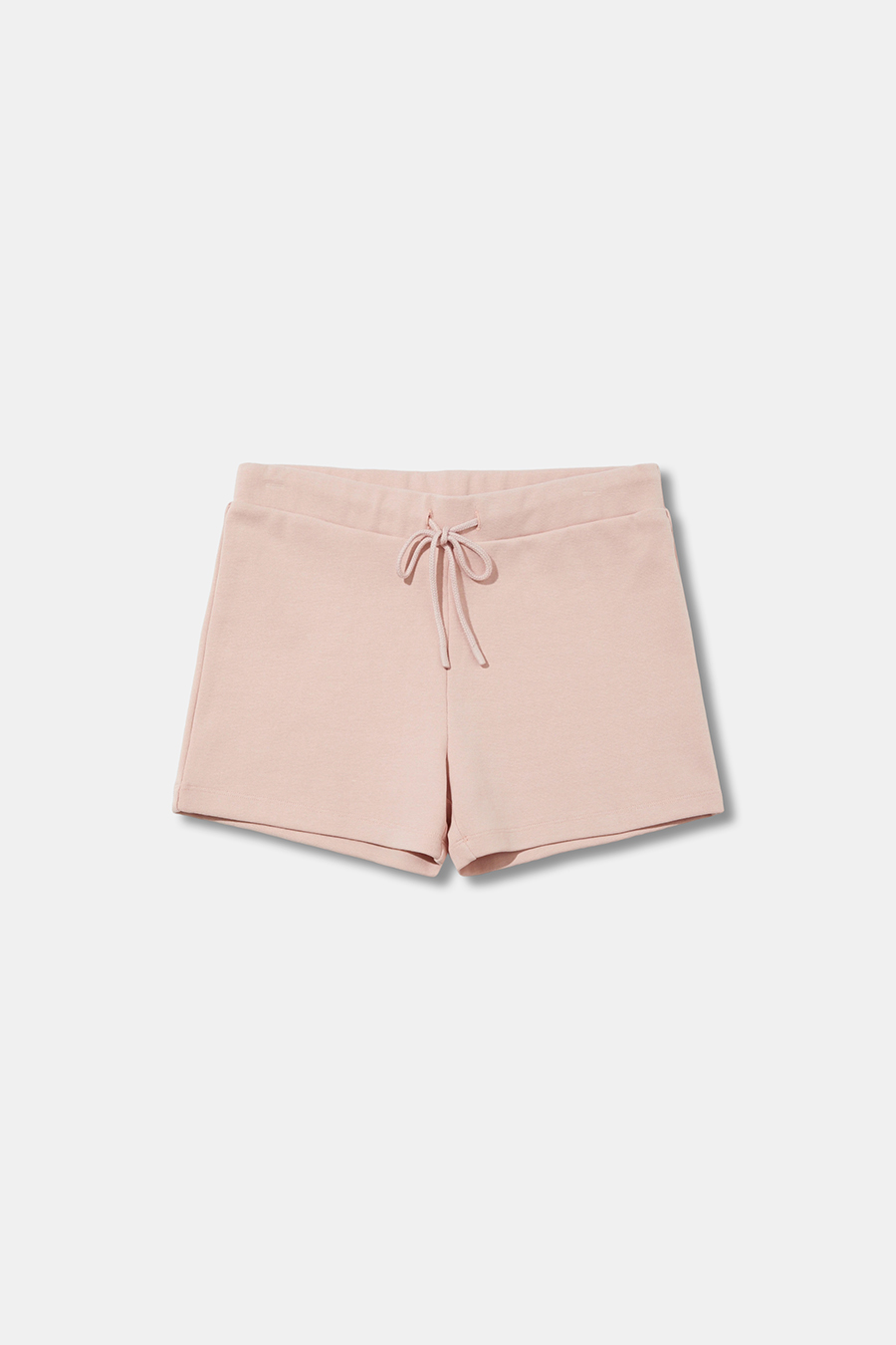 Elastic Waist Knit Mini Shorts