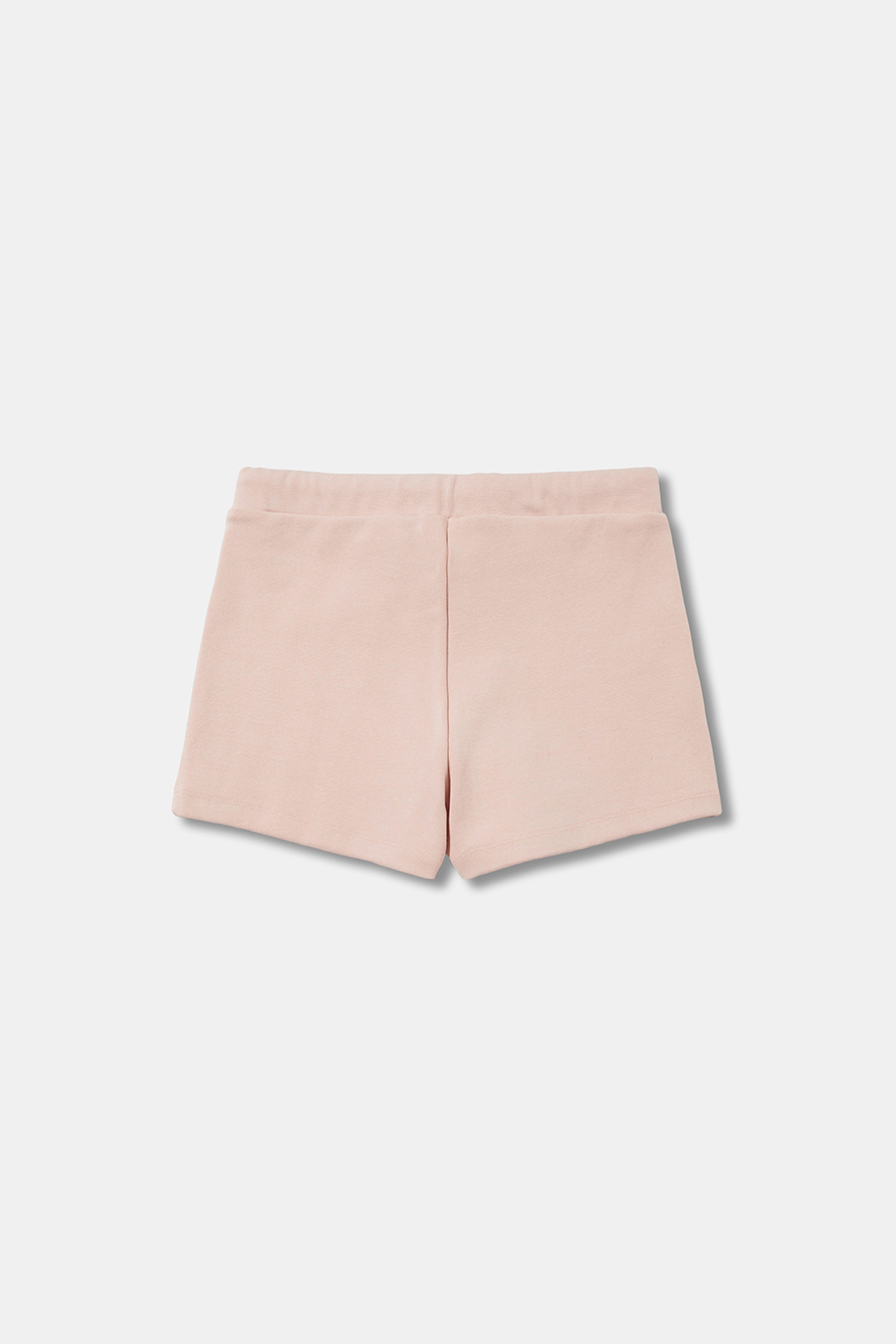 Elastic Waist Knit Mini Shorts