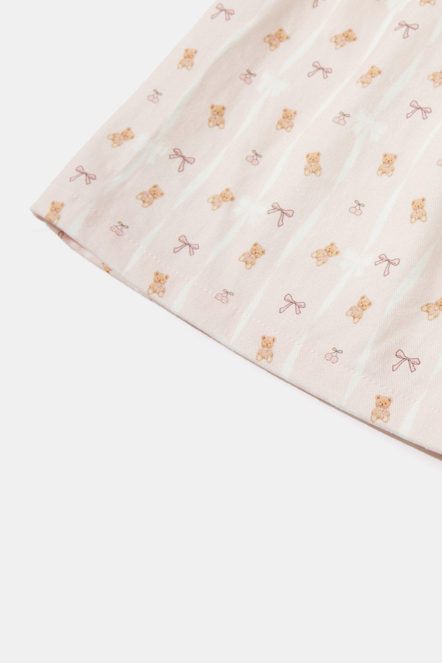 Bear Print A-Line Mini Skirt|yescci