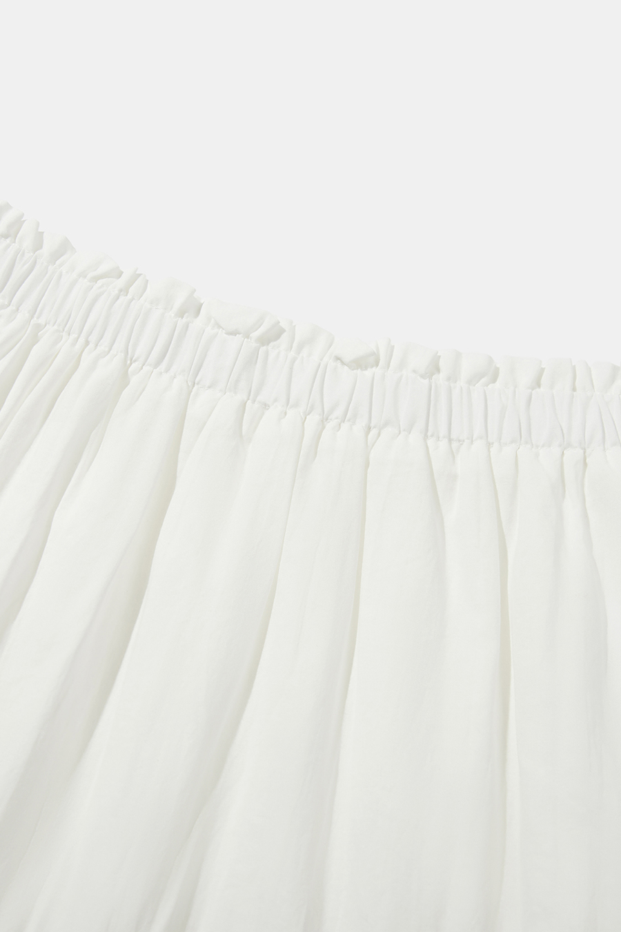 Eyelet Cutout Tiered Casual Skirt