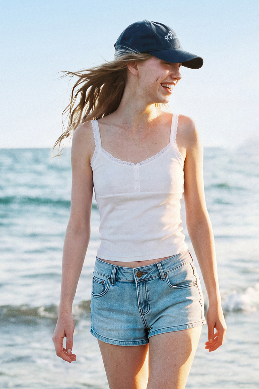 V-Neck Lace Camisole|yescci