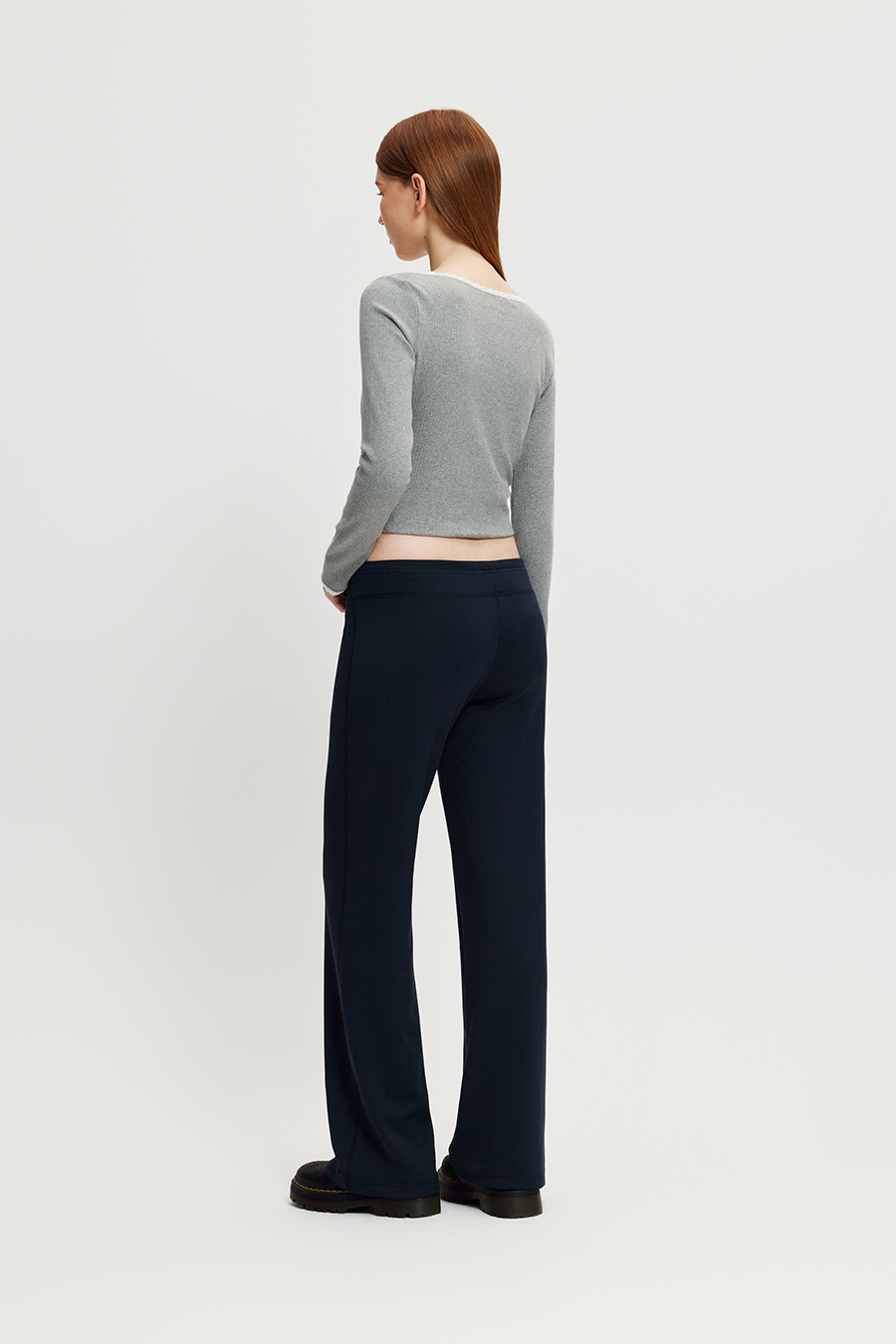 Drawstring Wide Leg Casual Pants |yescci
