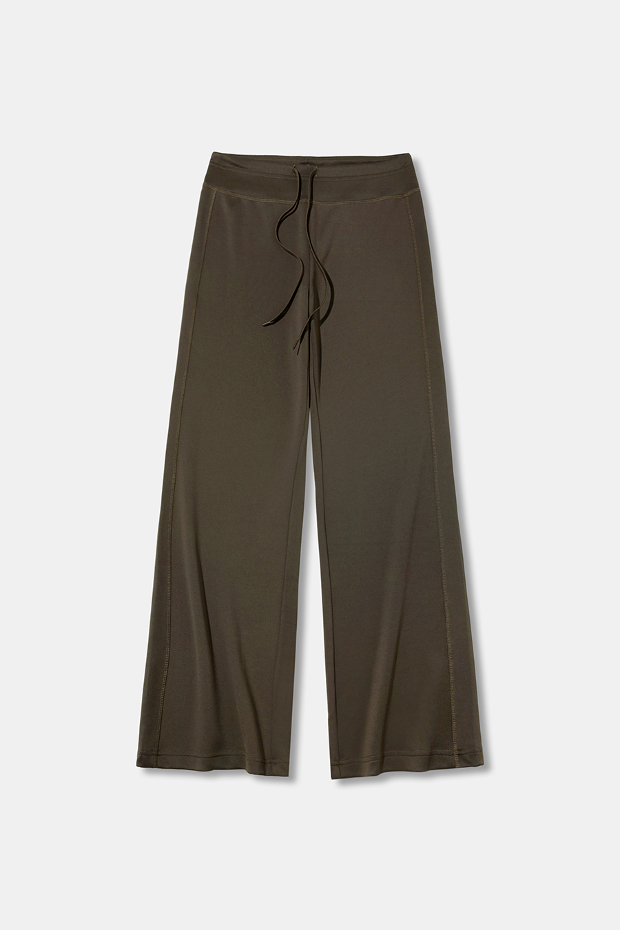 Drawstring Wide Leg Casual Pants |yescci