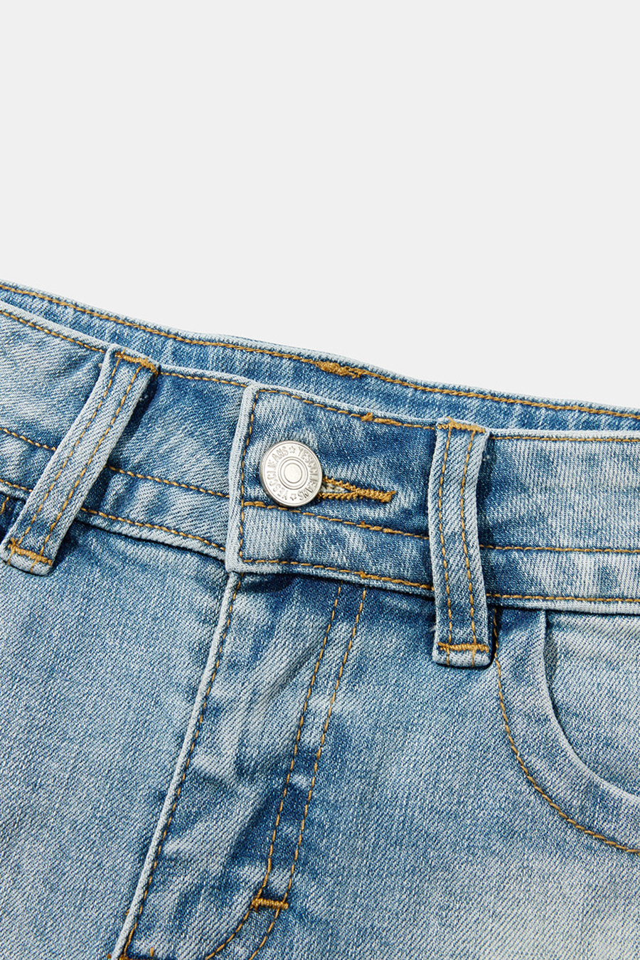 Classic Low Rise Denim Shorts|yescci