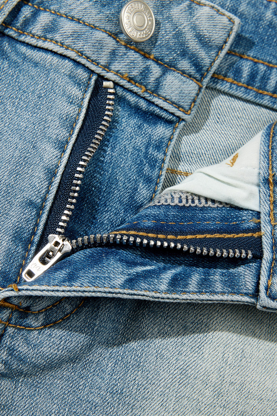 Classic Low Rise Denim Shorts|yescci