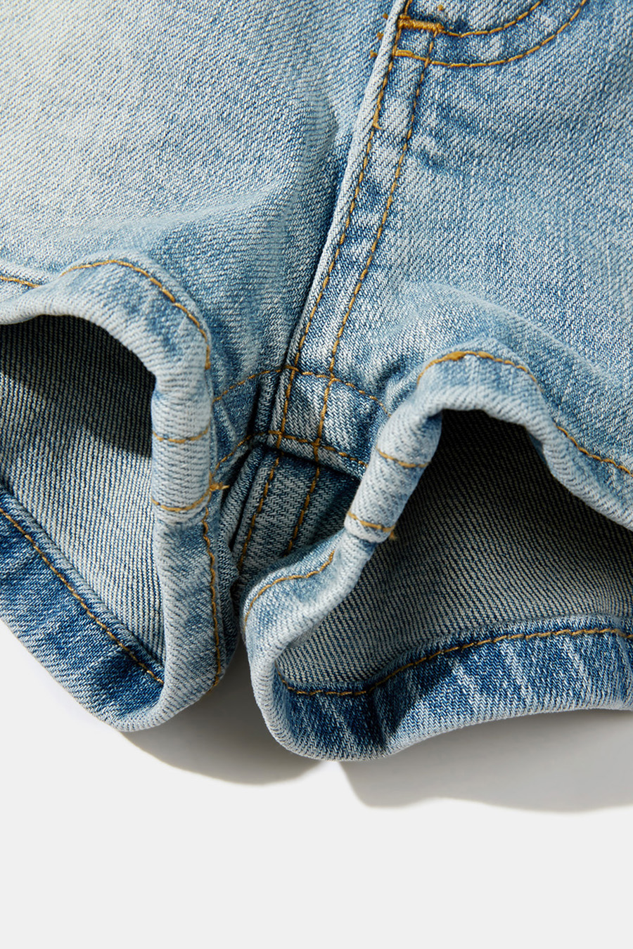Classic Low Rise Denim Shorts|yescci