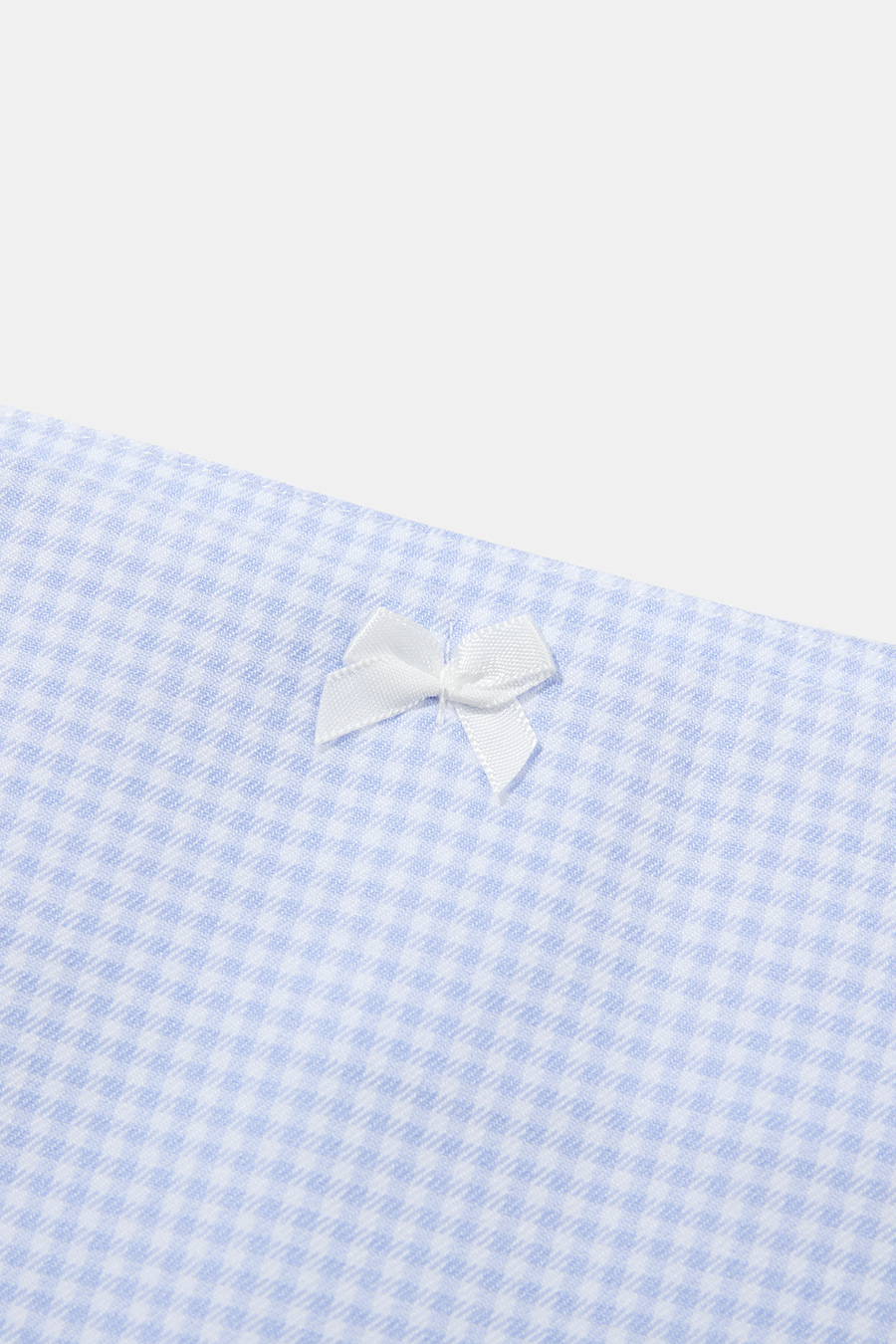Lace Trim Plaid Mini Skirt|yescci