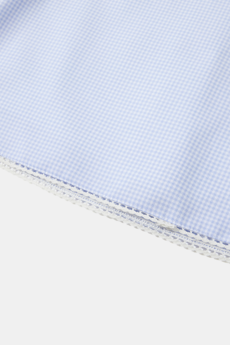 Lace Trim Plaid Mini Skirt|yescci