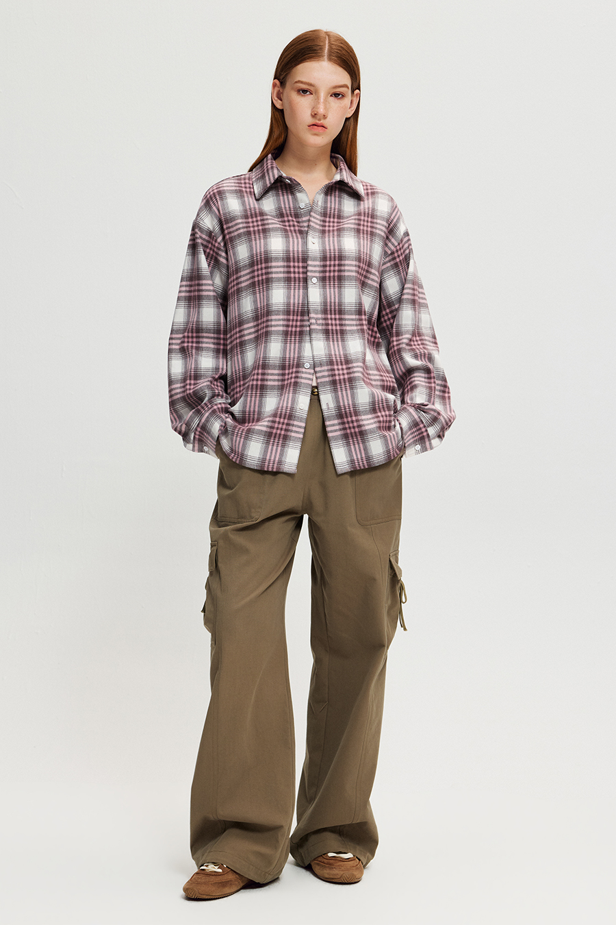 Oversized Plaid Shirt