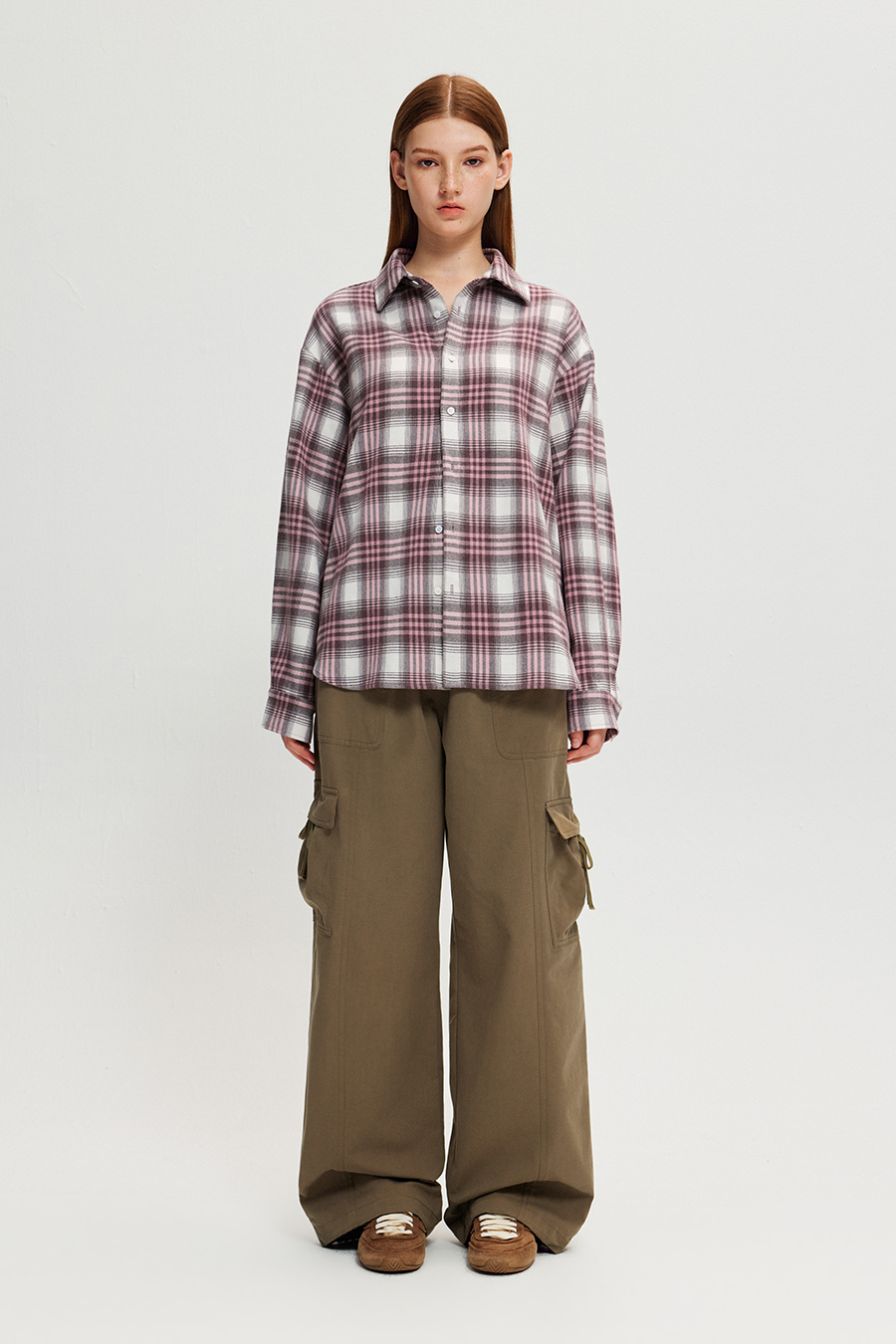Oversized Plaid Shirt