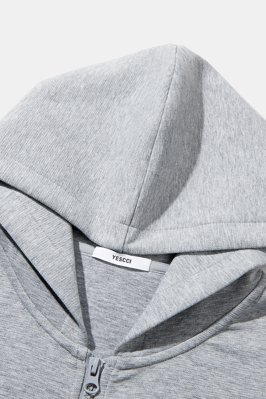 Full Zip Hoodie With Pockets|yescci