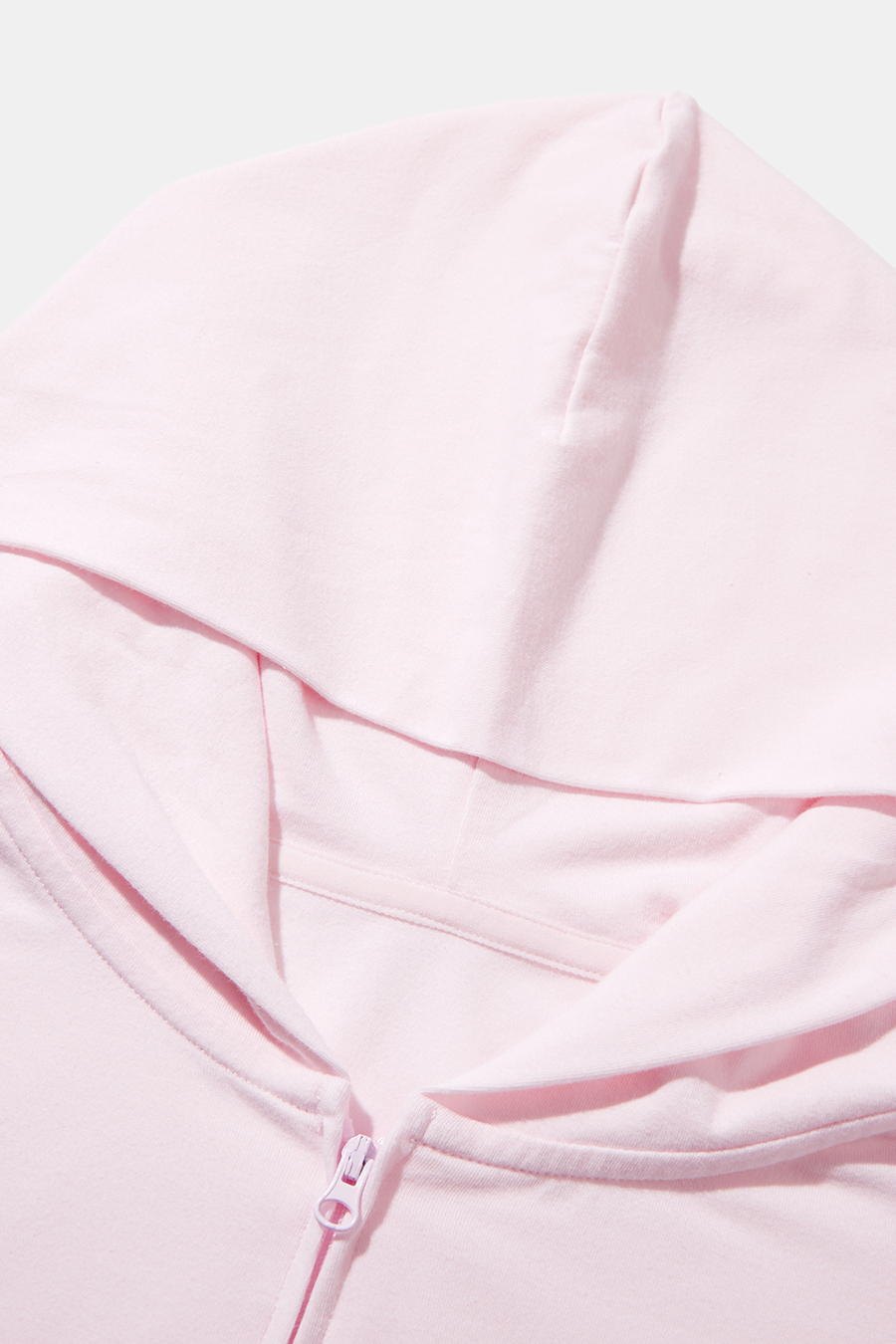 Cropped Zip‑Up Hoodie|yescci