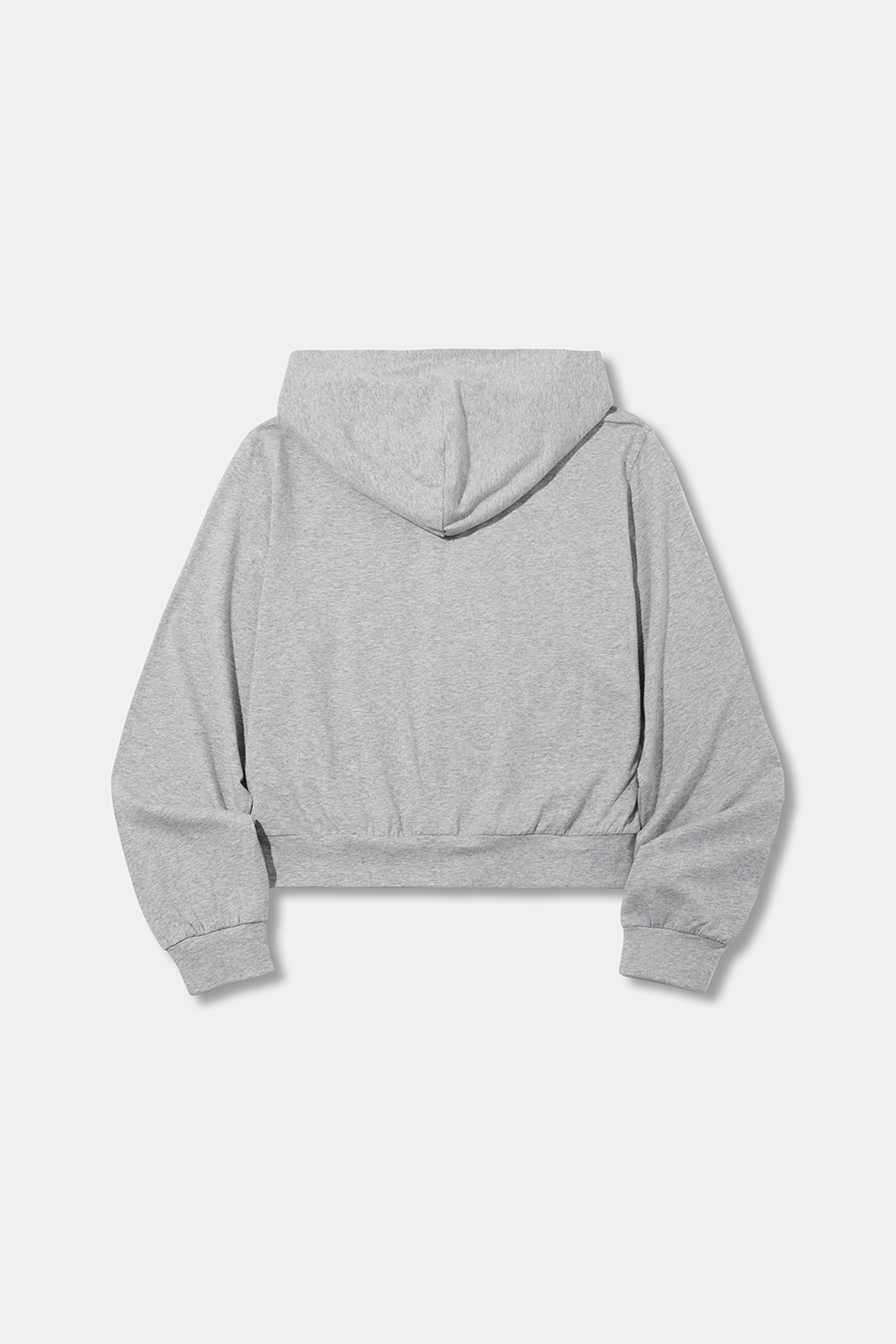 Cropped Zip‑Up Hoodie|yescci