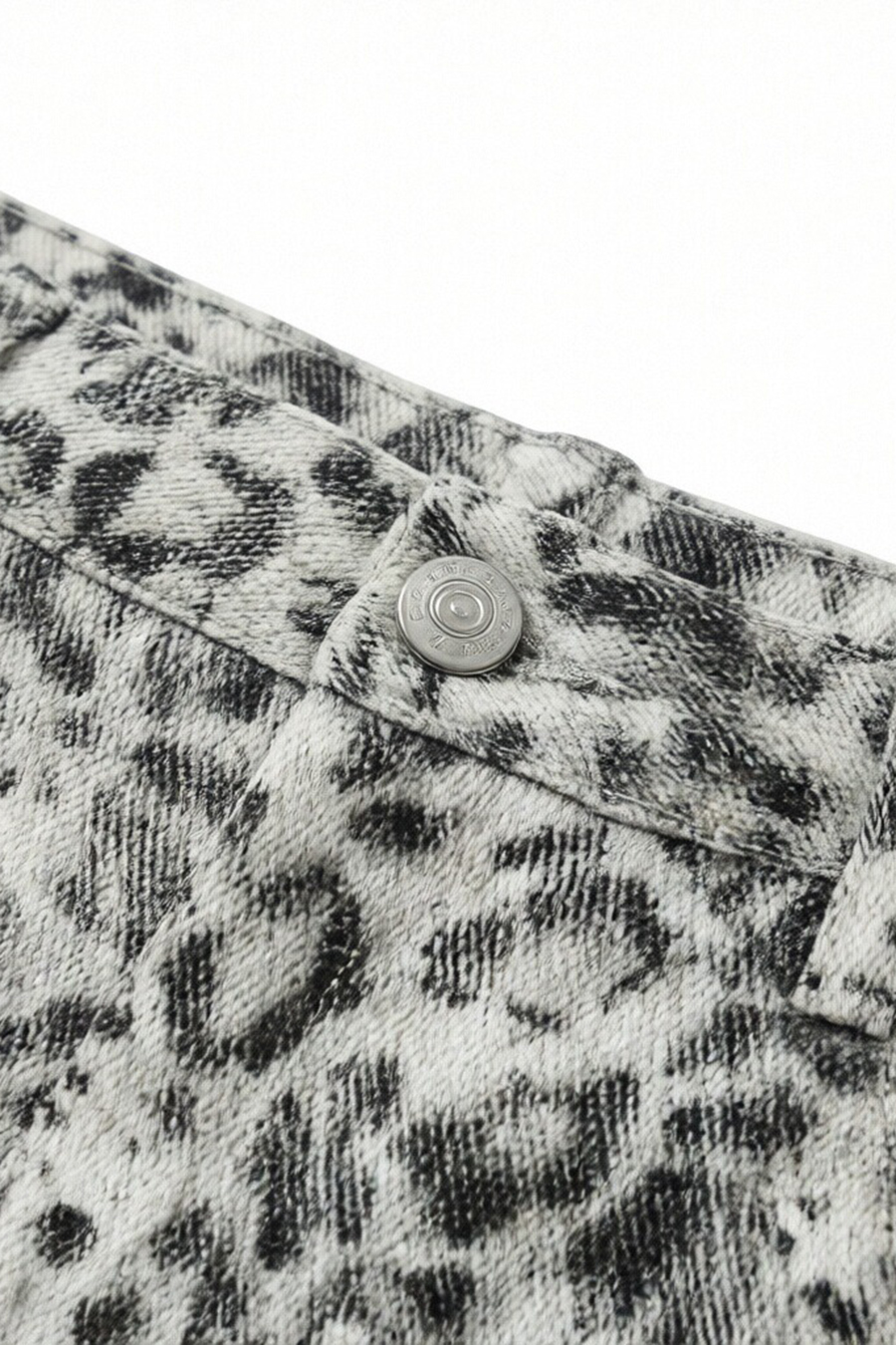 Leopard Print Mini Skirt