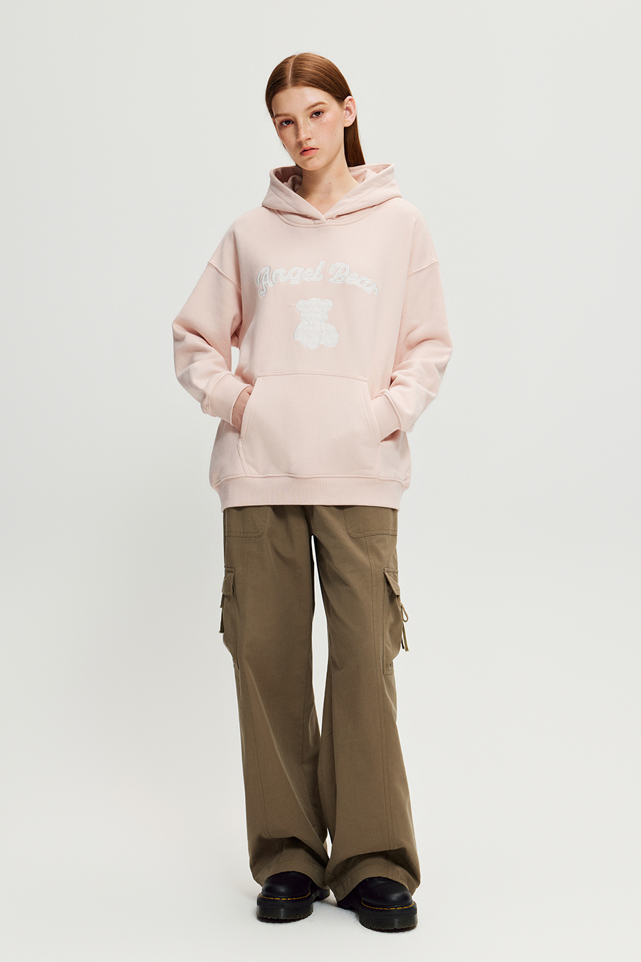 Elastic Waist Multi Pocket Wide Leg Cargo Pants|yescci