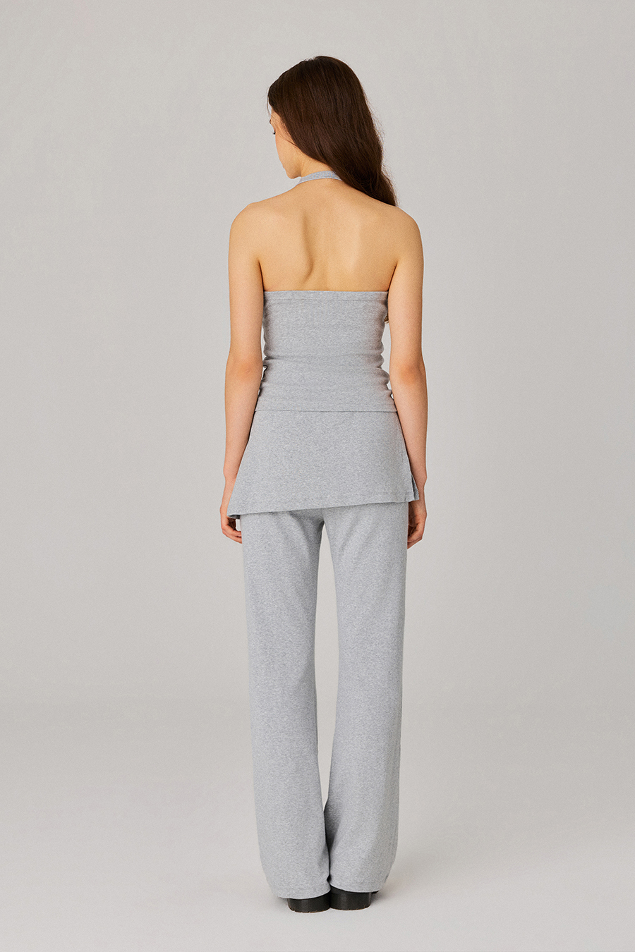 Skirted Wide Leg Casual Pants|yescci