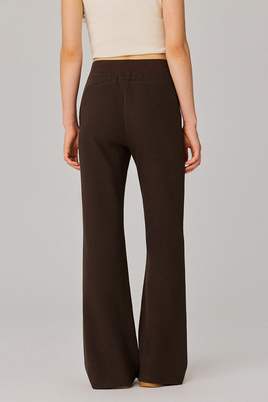 Drawstring Flare Sweatpants|yescci