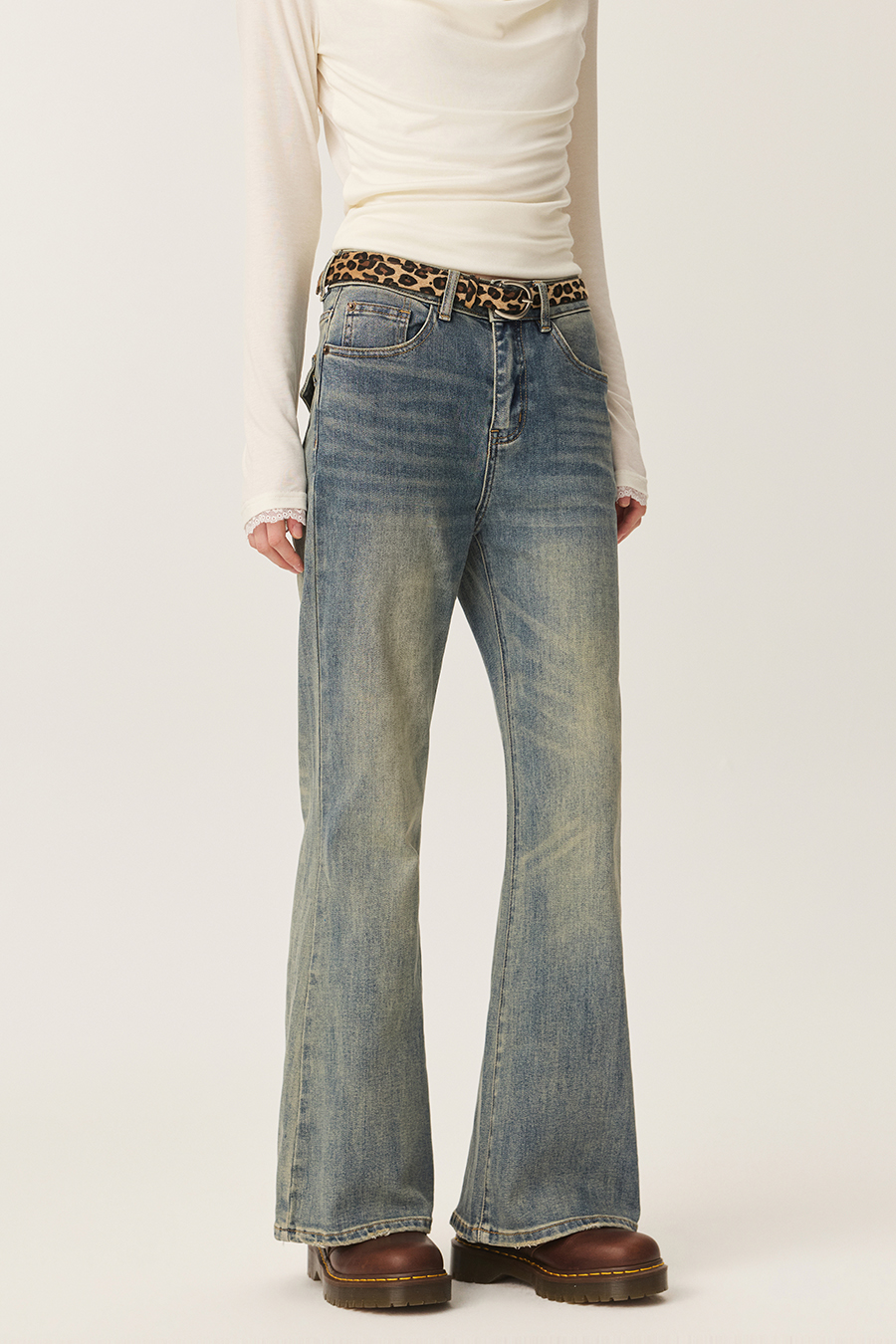 etro Wash Flare Denim