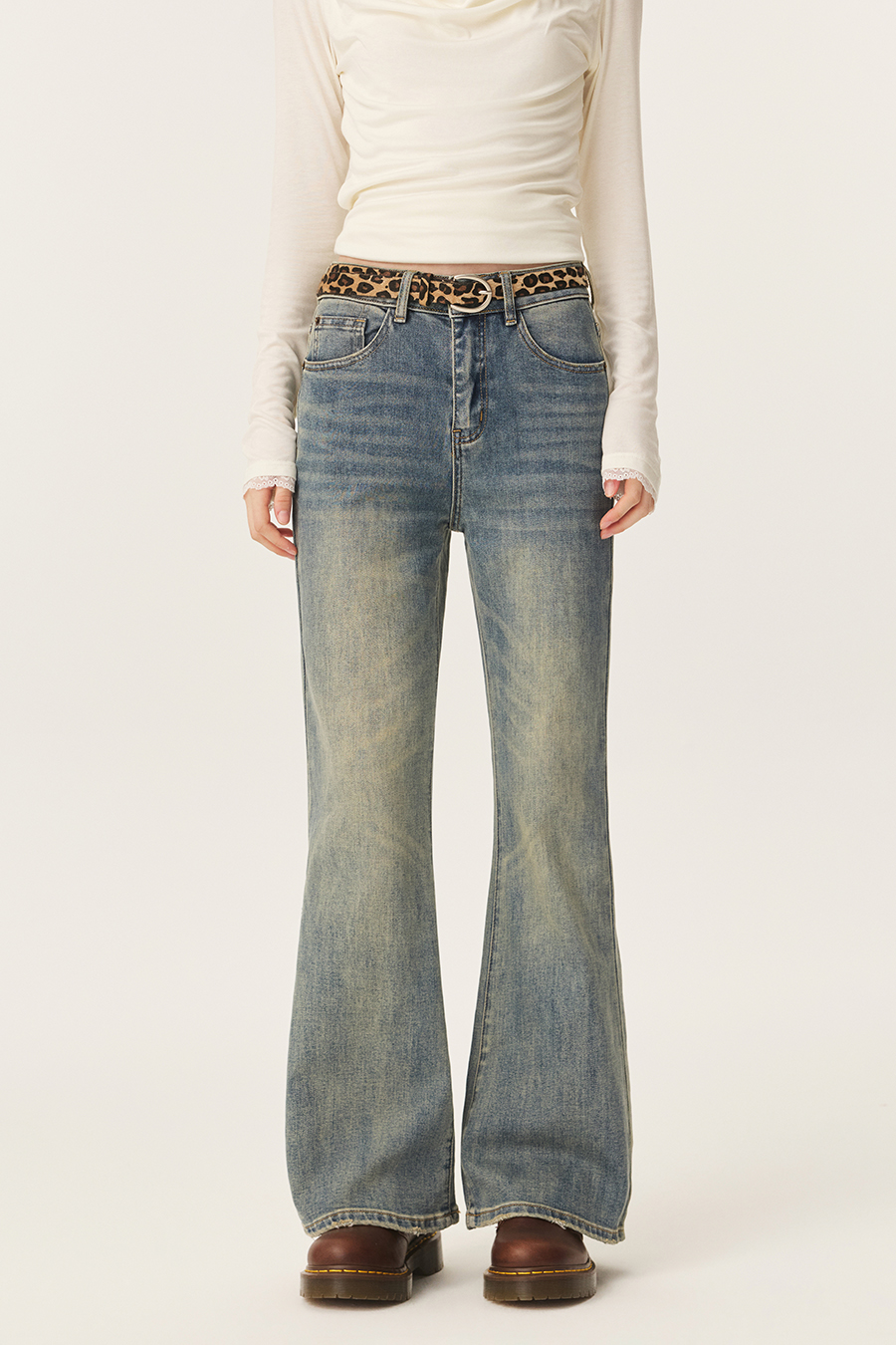 etro Wash Flare Denim