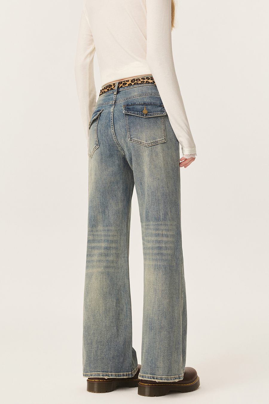 etro Wash Flare Denim
