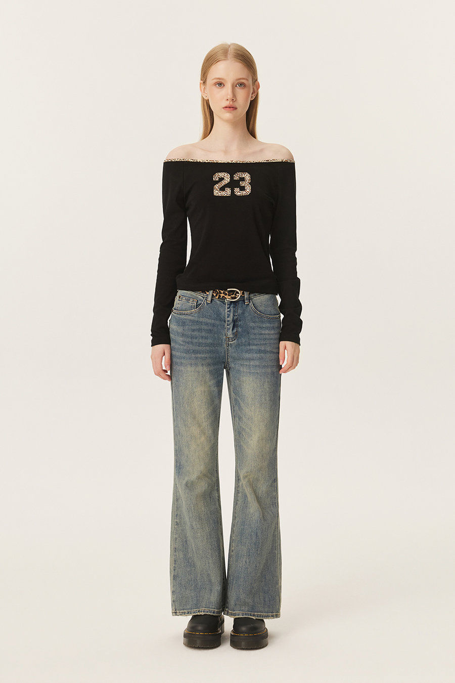 etro Wash Flare Denim