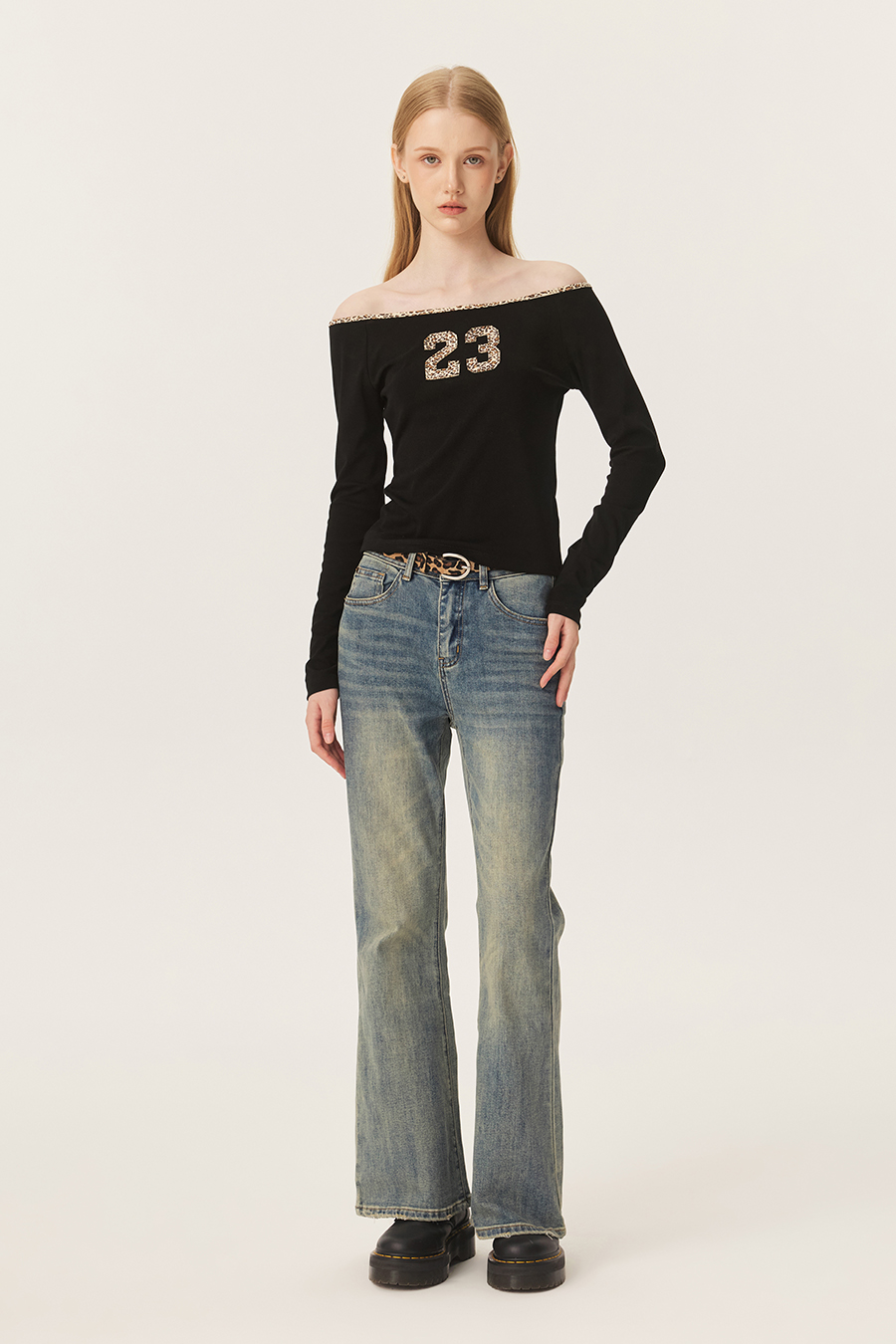 etro Wash Flare Denim