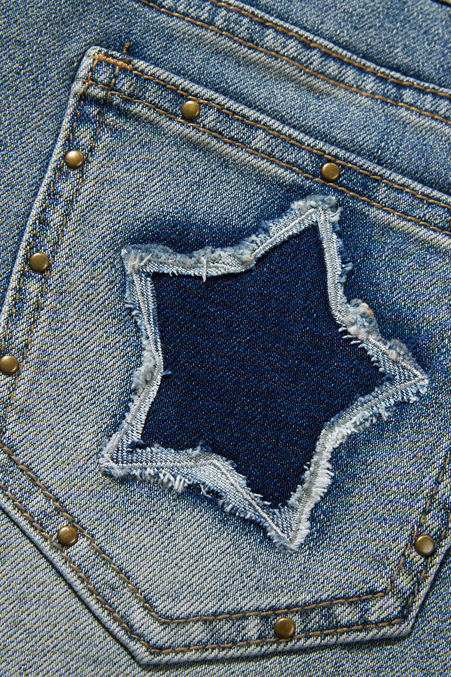 Vintage Slim Denim Shorts