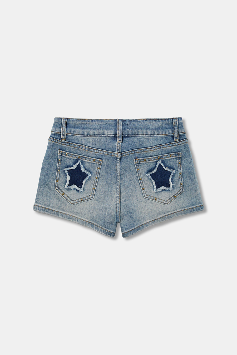 Vintage Slim Denim Shorts