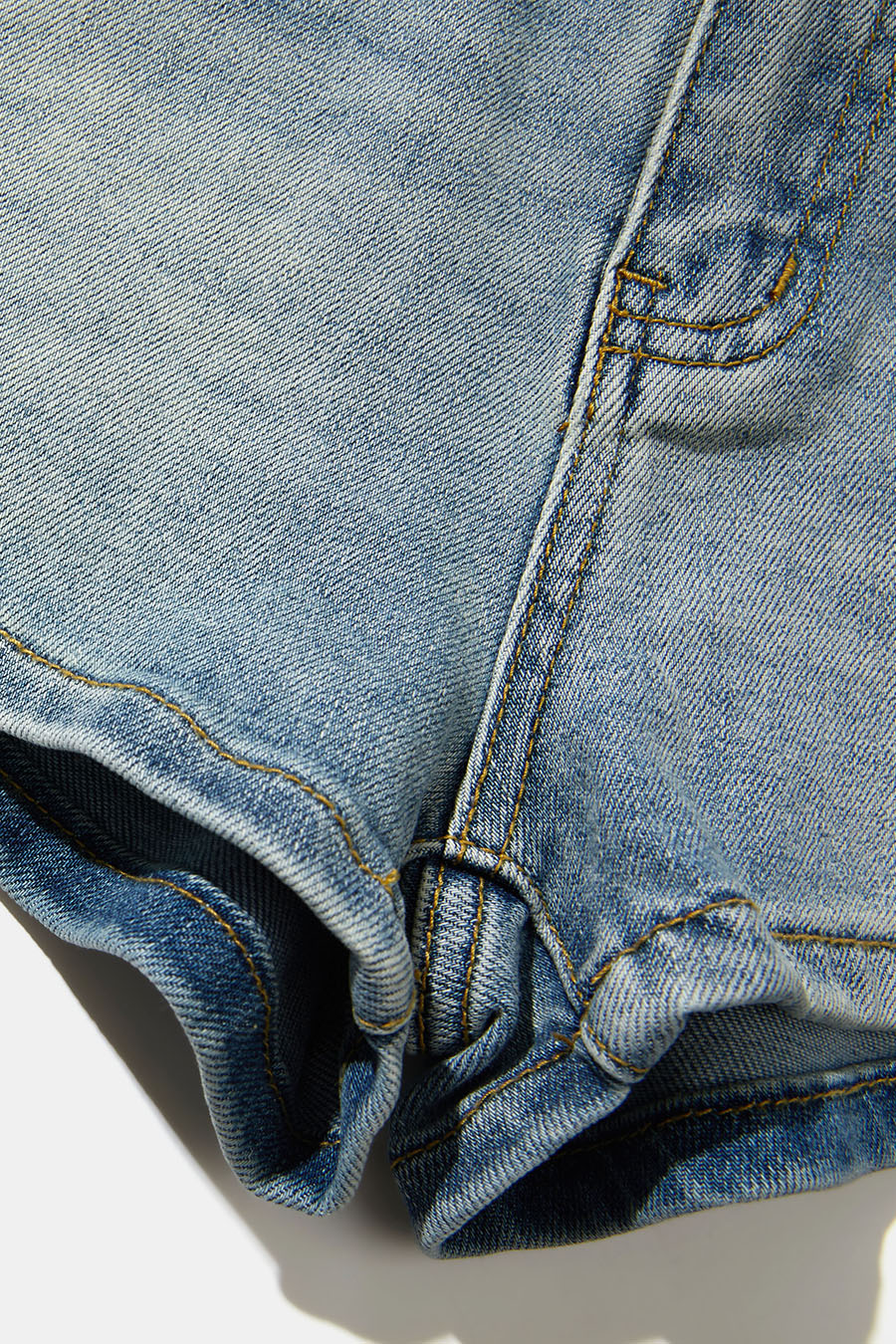 Vintage Denim Mini Shorts