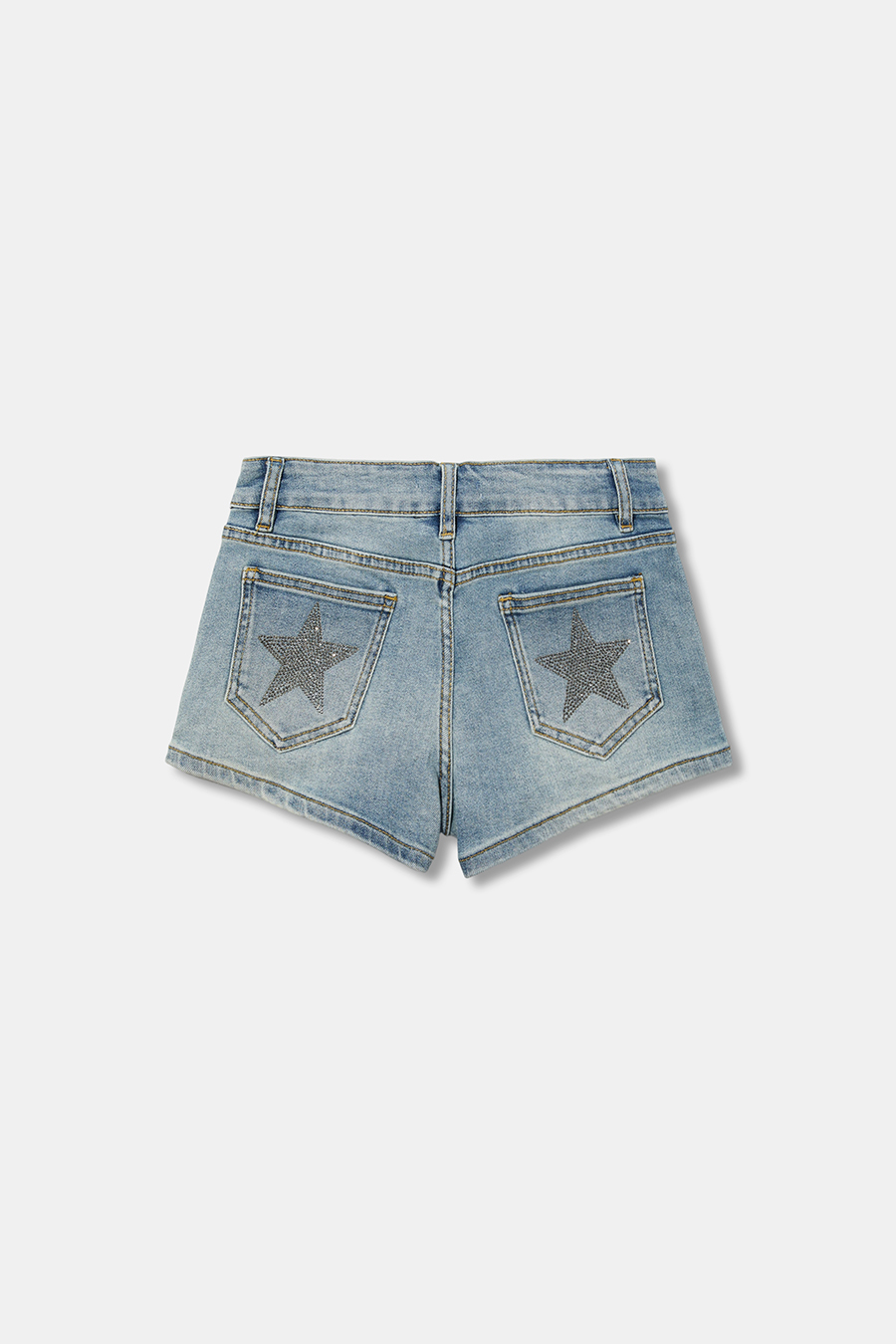 Vintage Denim Mini Shorts